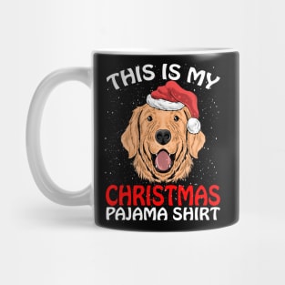 This is my Christmas Pajama Shirt DOG Santa Mug